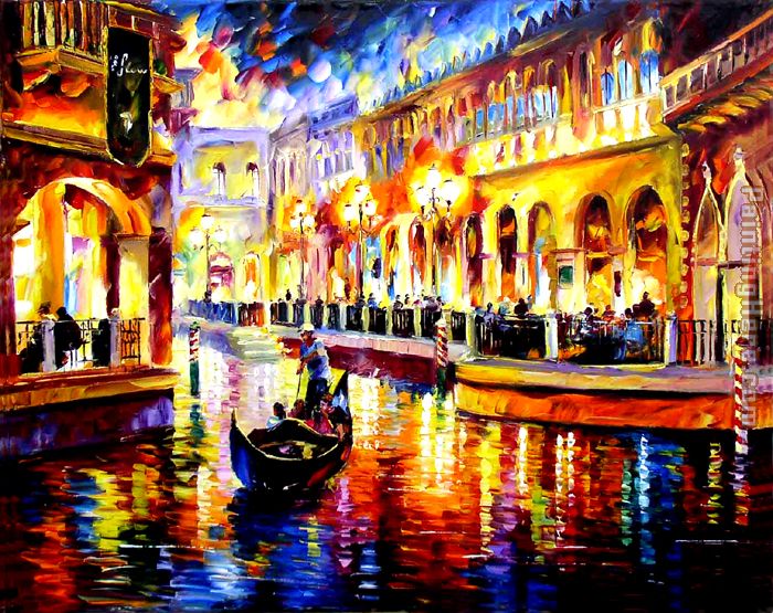 Grand Canal Shoppes painting - 2011 Grand Canal Shoppes art painting